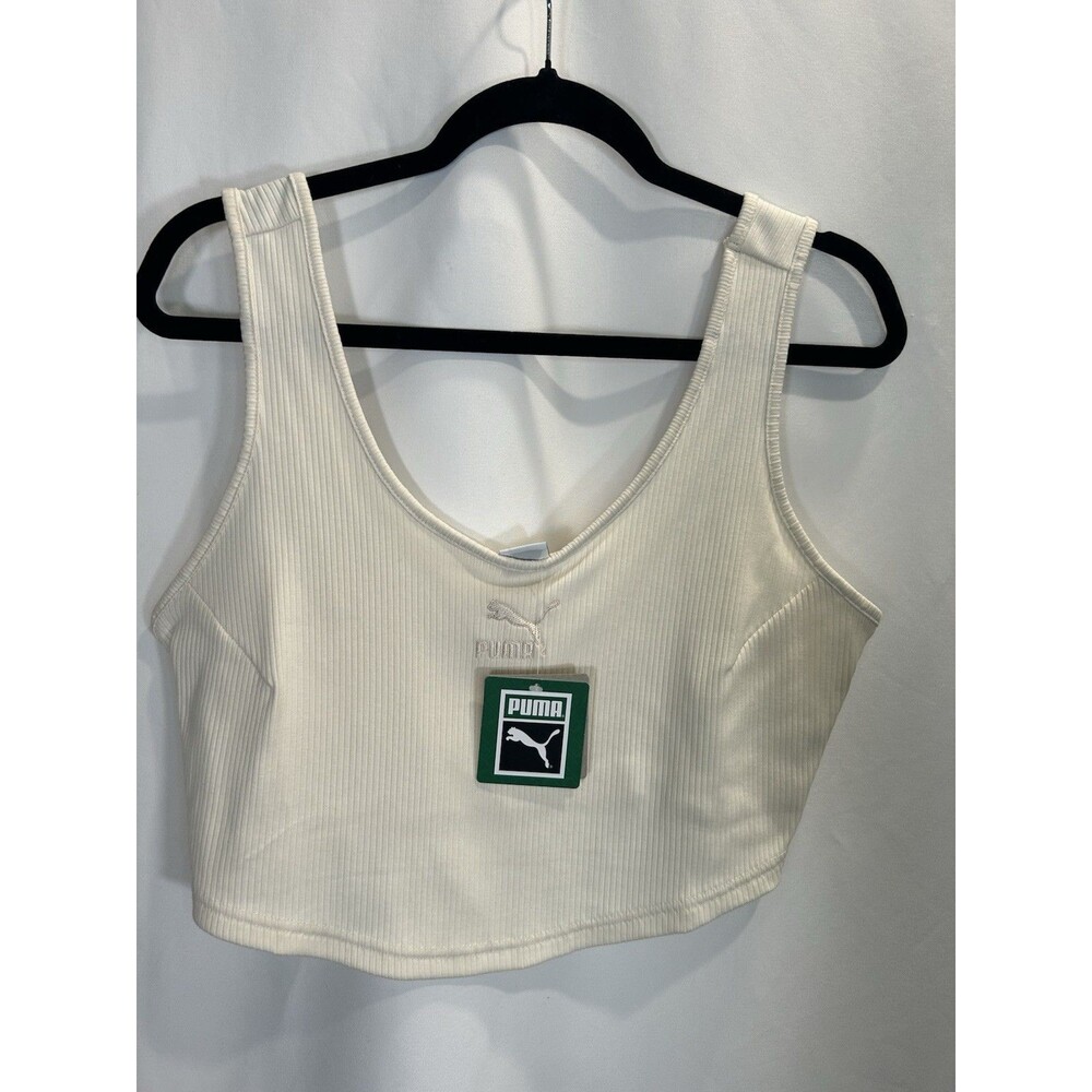 Puma Classics Ribbed Crop Top Size 1X